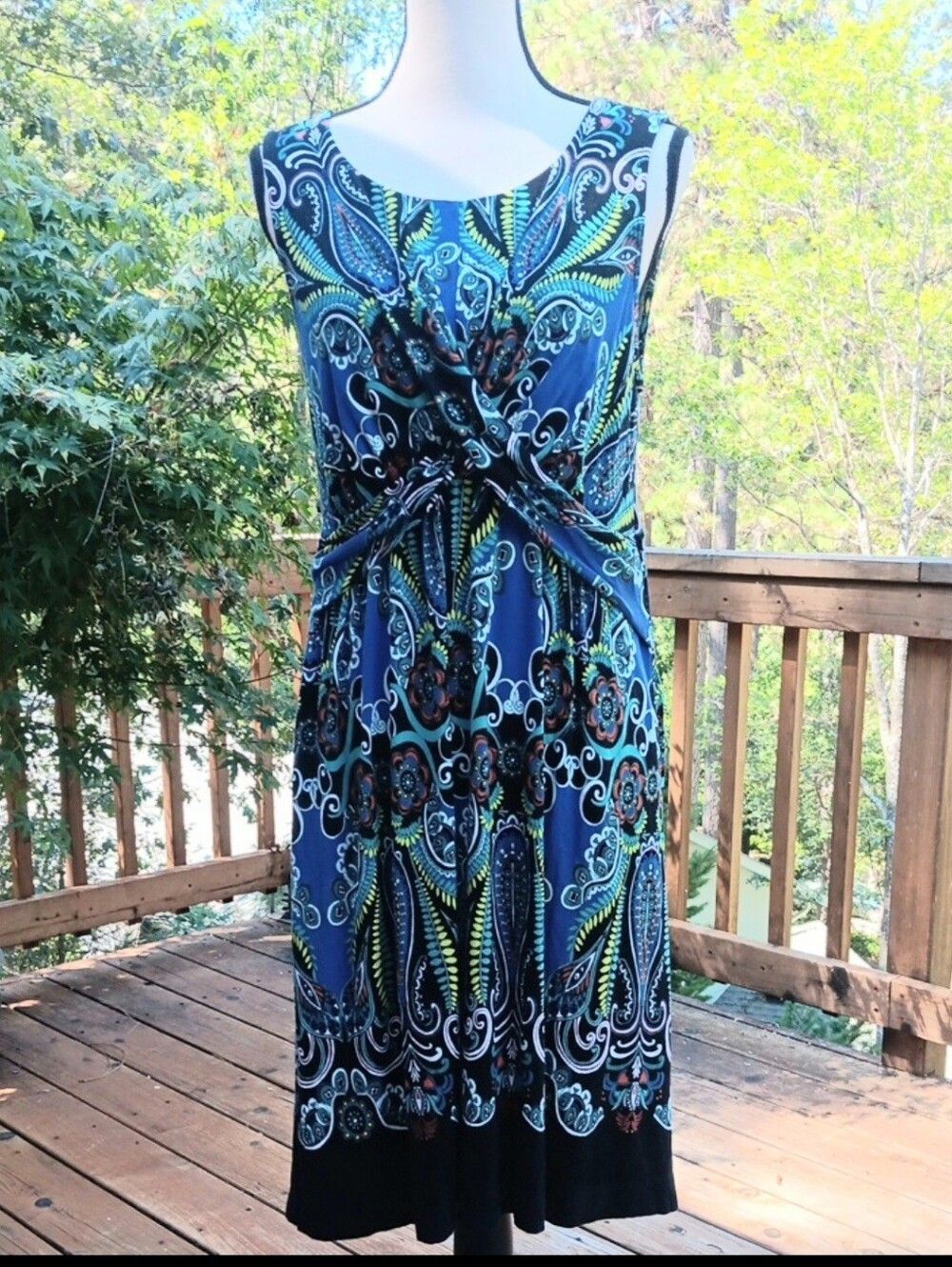 Soma Crossover Soft Knit Dress. Boho. Farmers Market.